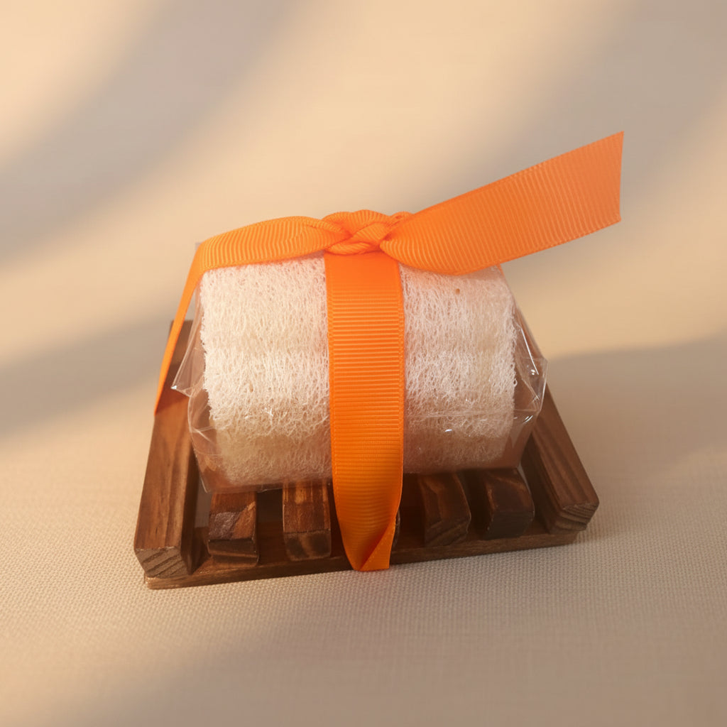 Loofah Honey Soap